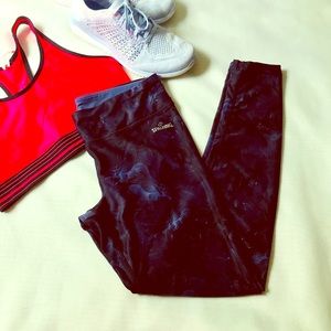 SOLD Floral Spalding Workout Leggings
